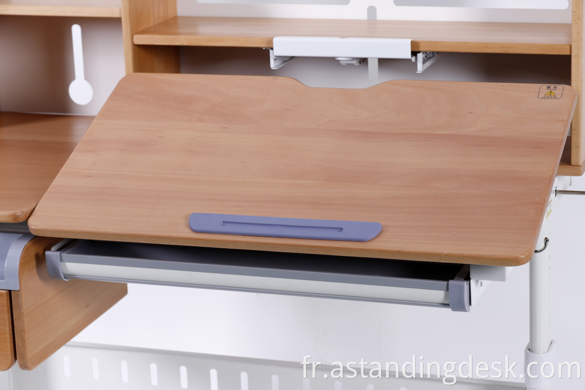 New Arrival Ergonomic With Bookshelf Student Study Desk